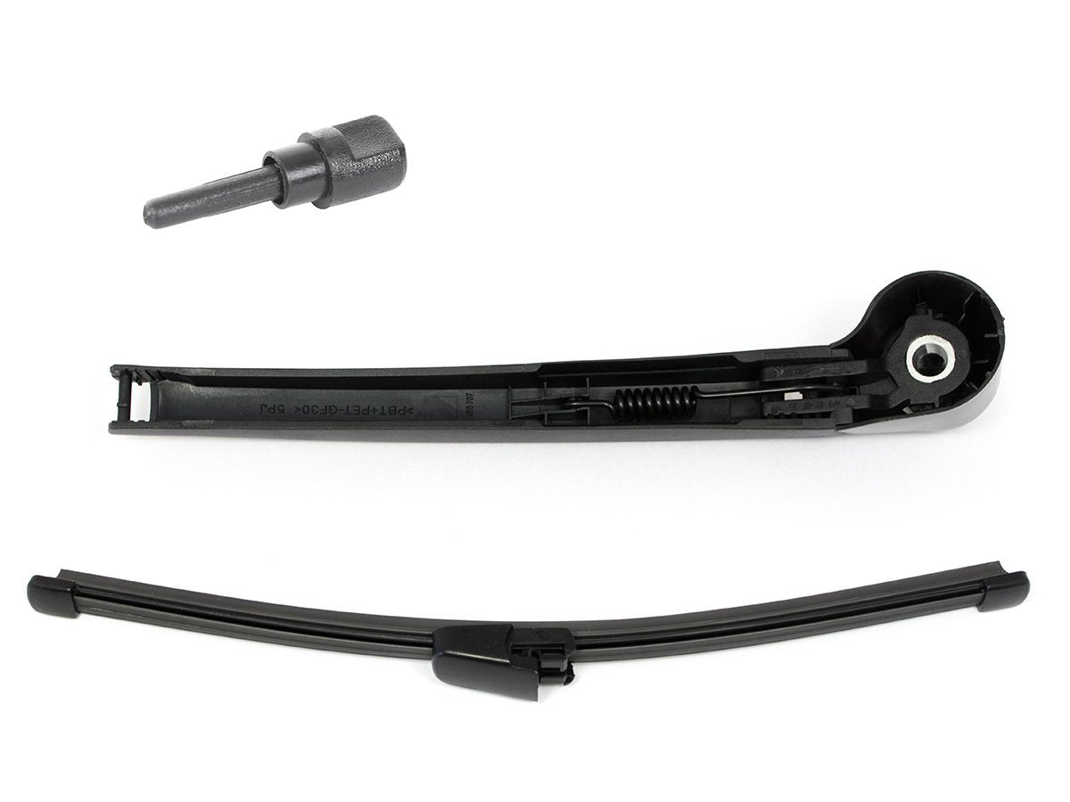 Seat Leon II 05-12 wycieraczka tylna ramię + pióro + dysza spryskiwacza tylnej szyby 2 szt KPL