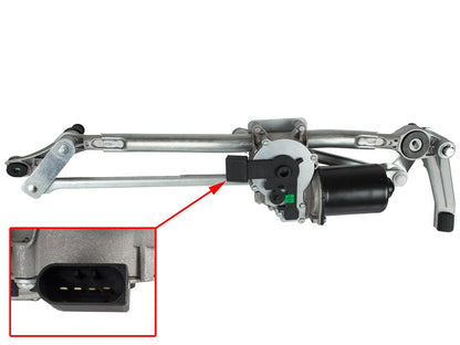 BMW 3 E90 E91 E92 E93 04-13 front wiper mechanism + MOTOR