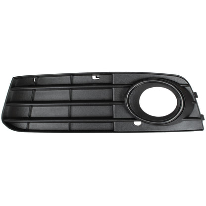 Audi A4 07-11 WITH FOG LIGHTS dummy grille in bumper 3 BARS BLACK FRAME left