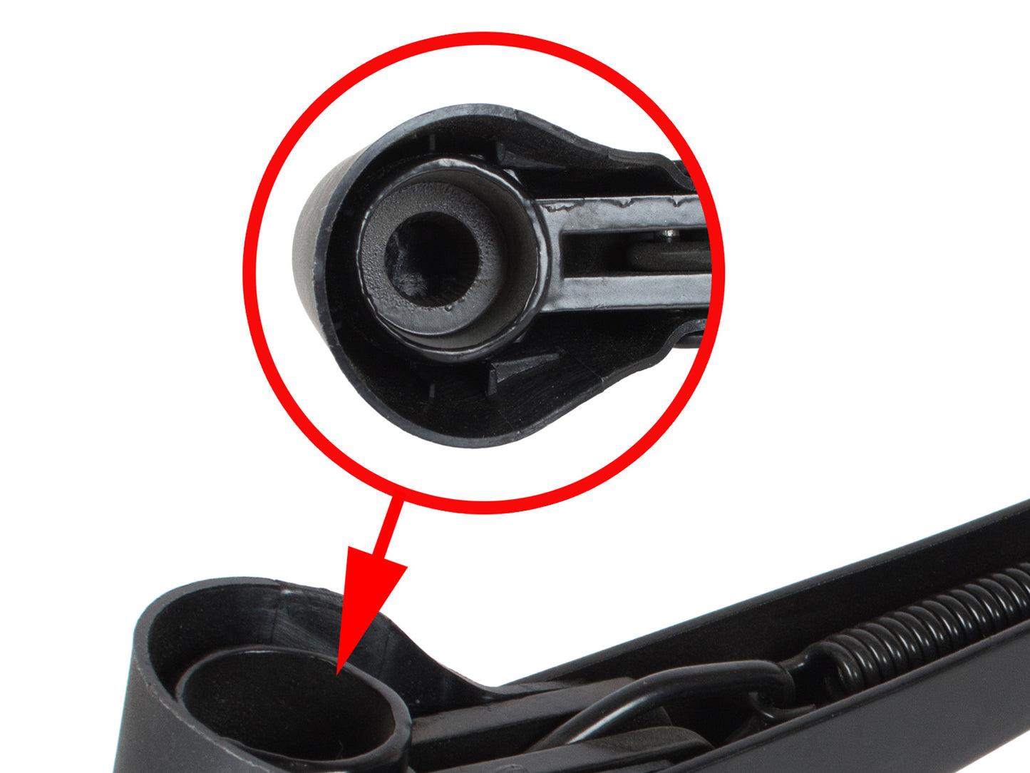 Mercedes W176 A-Class 12-18 rear wiper arm + blade