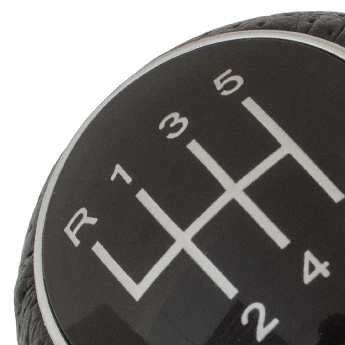 Audi A3 8L 96-03 gear knob BLACK + CHROME 6 GEARS
