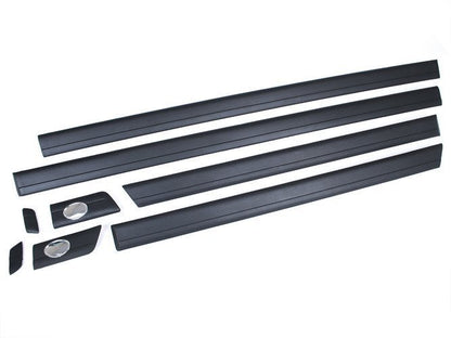 Audi 100 C4 91-94 side moldings, MIDDLE, set of 8 pieces.