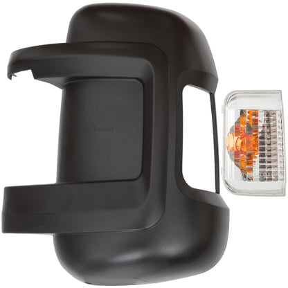 Citroen Jumper II 2006- exterior mirror housing + ORANGE INDICATOR INSERT left 2 pcs. SET