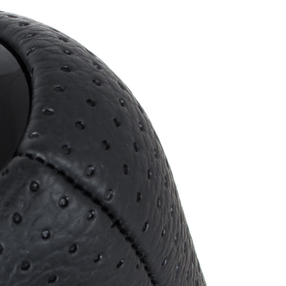 BMW E34 E36 E38 E39 E46 E60 E61 E87 E90 X3 X5 gear shift knob BLACK PERFORATED LEATHER 5 SPEED
