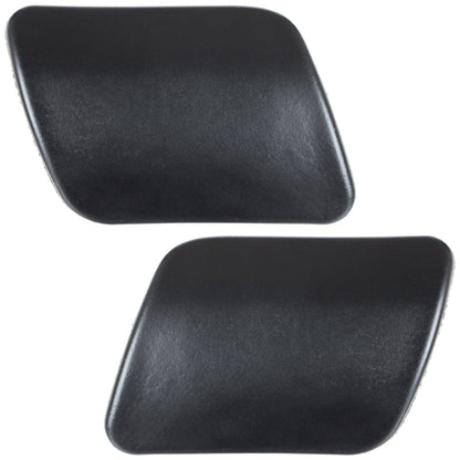 VW Golf IV 97-03 headlight washer cover BLACK left + right 2 pcs. SET