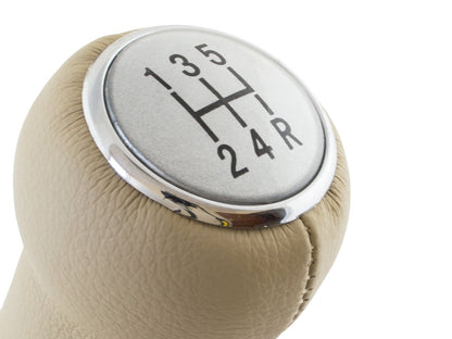 Audi A6 C5 97-04 gear knob BEIGE + GAITER 5 SPEED