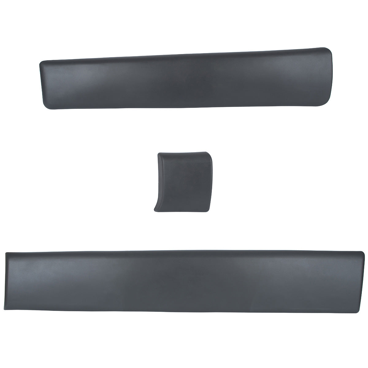 Renault Trafic II 01-13 left front door trim + left side trim FOR PILLAR behind door + LONG left side trim behind pillar 3 pcs. SET