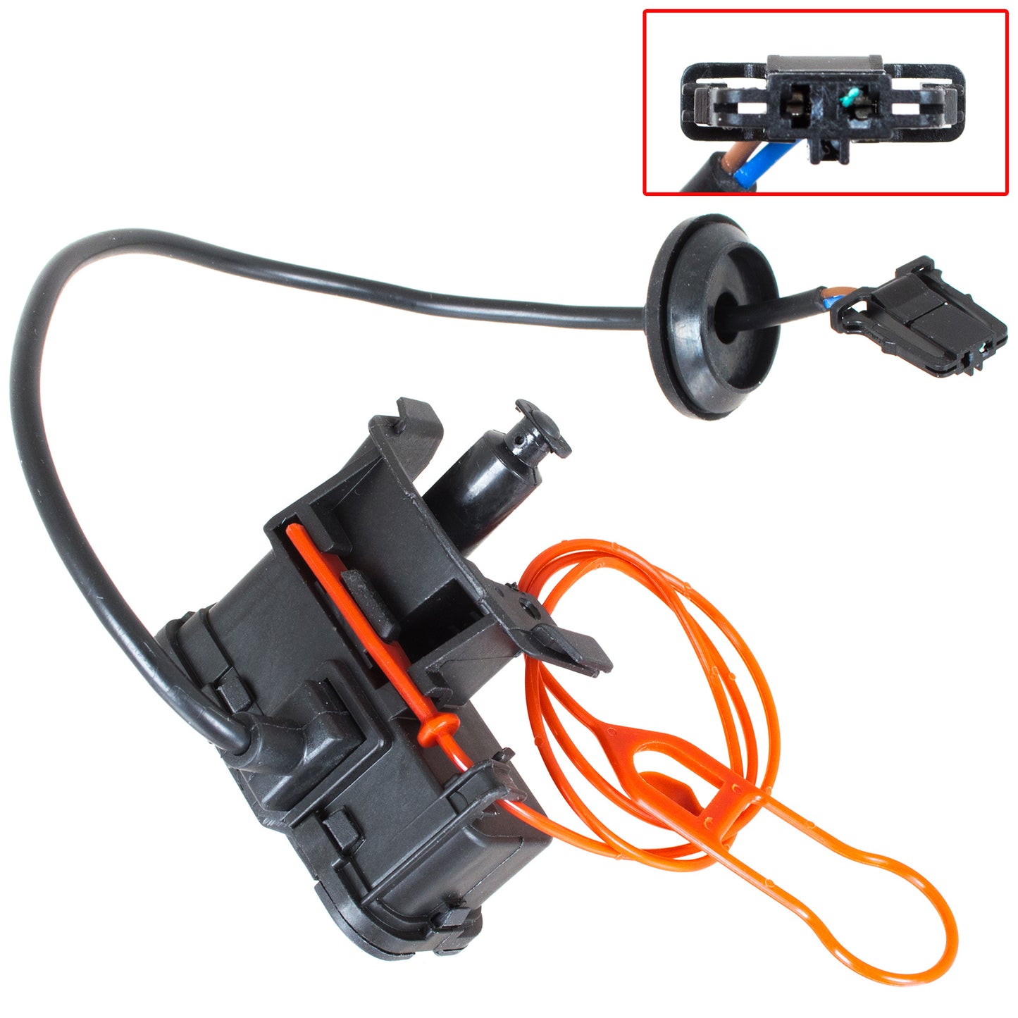 Skoda Rapid 2012- Fuel filler flap actuator