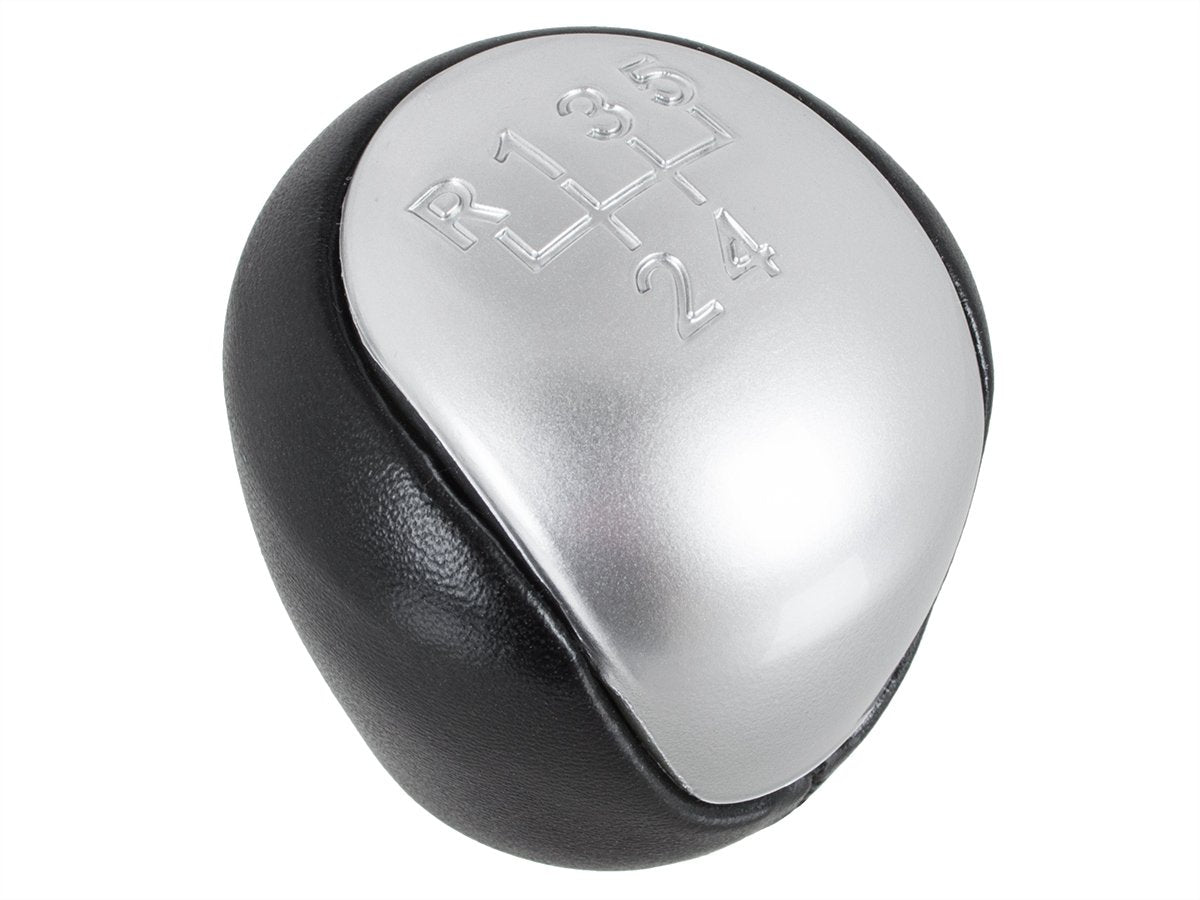 Hyundai Elantra gear knob BLACK + CHROME - SEMI-MATTE 5-SPEED
