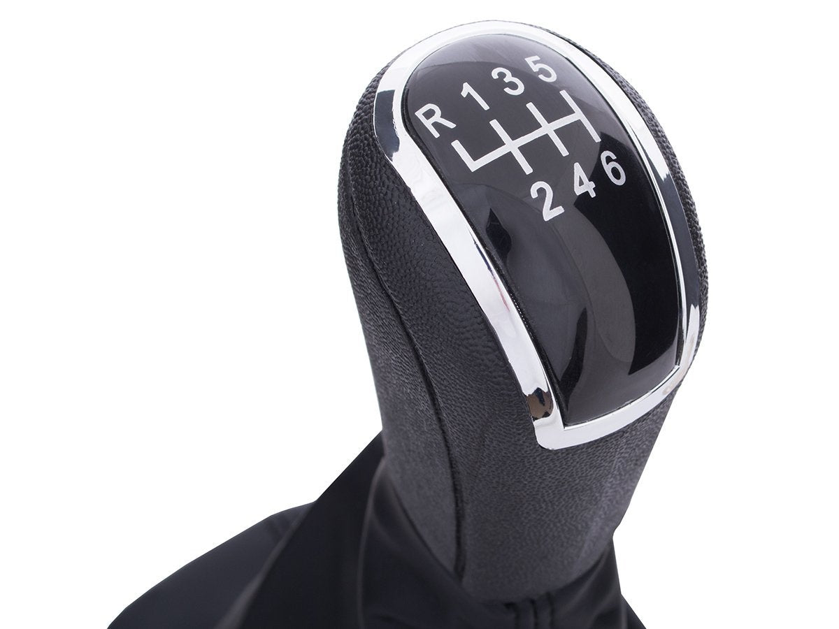 Skoda Fabia I 99-08 BLACK gear knob + GAITER 6 SPEED