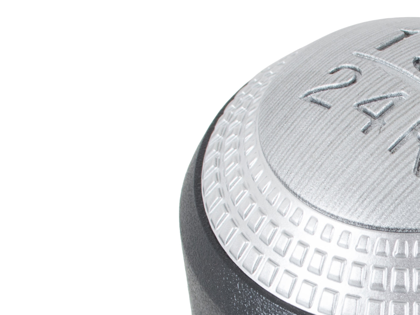Hyundai Tucson 04-15 gear knob BLACK + GREY + SILVER 5 GEARS