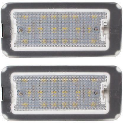 Fiat 500 2007- lampki podświetlenia tablicy rejestracyjnej LED 2 szt. kpl.