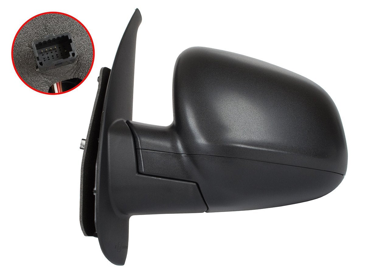 Renault Kangoo 2013- electric exterior mirror BLACK left