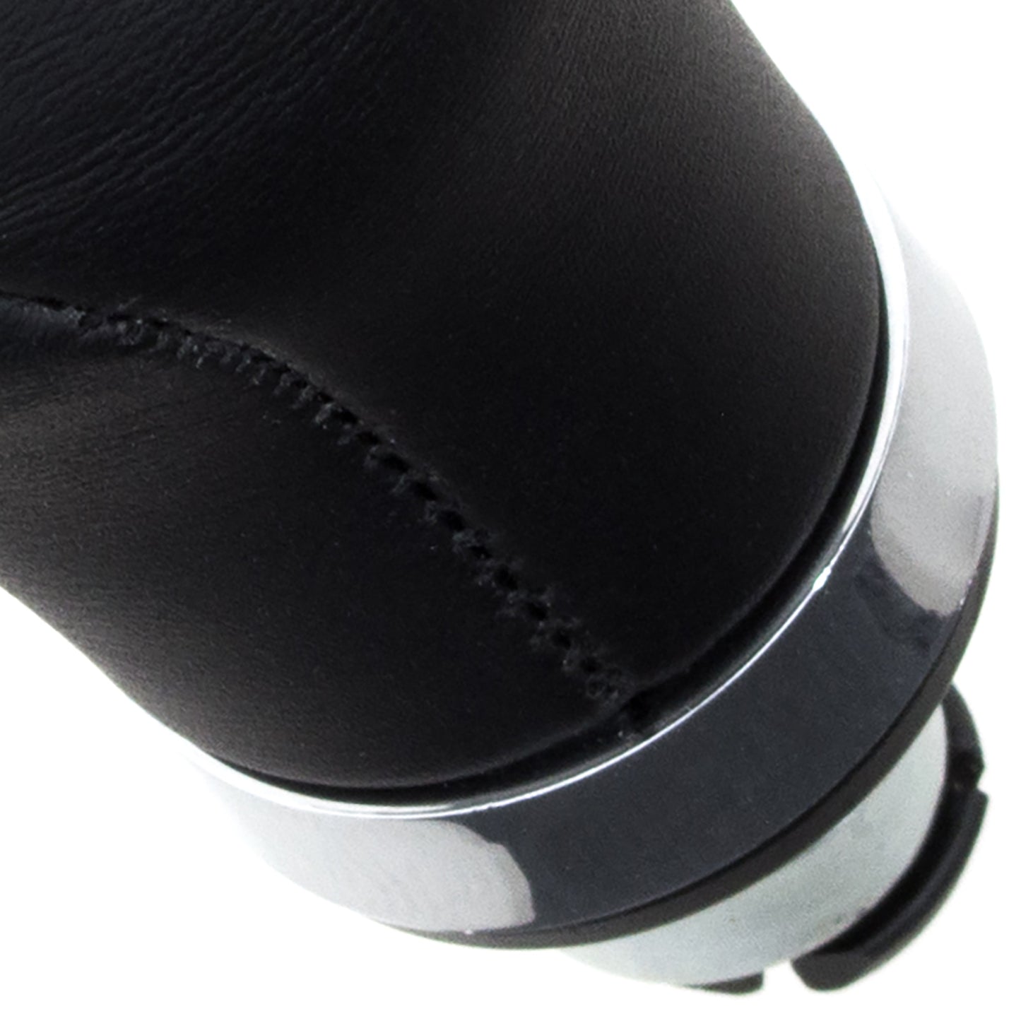 Audi A1 A2 A3 A4 A5 A6 Q3 Q5 gear knob BLACK + CHROME 6 SPEED