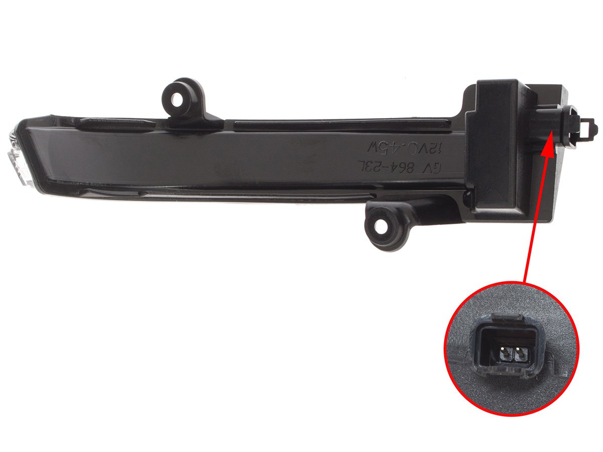 Renault Megane IV 2015- LED indicator light in left mirror