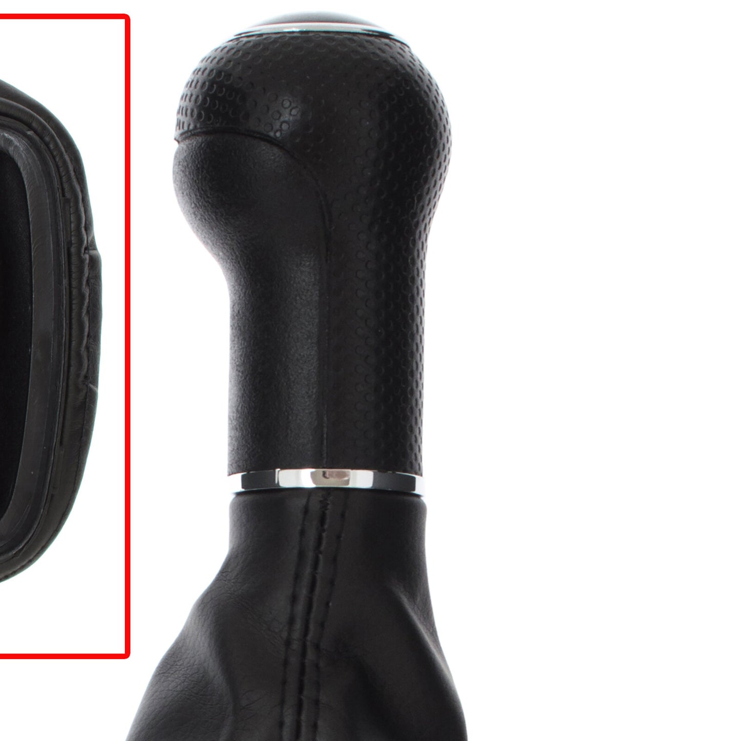 VW Lupo 98-05 gear knob BLACK + GAITER 12 MM HOLE