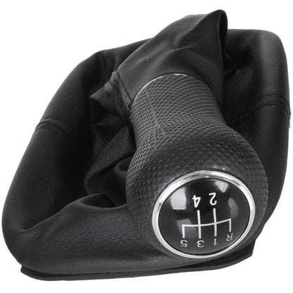 VW Golf IV 98-05 gear knob BLACK + gaiter
