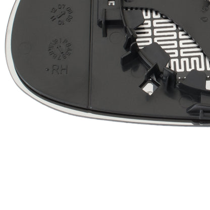 VW Golf VI 08-16 HEATED mirror glass right