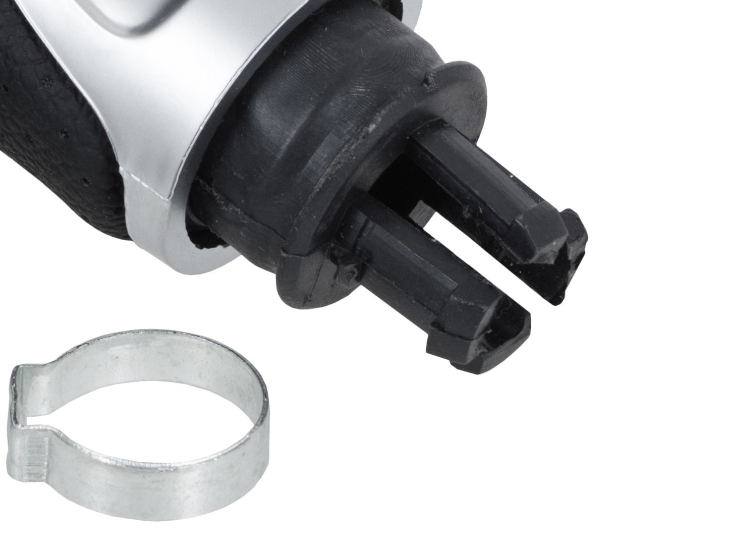 Audi A4 B8 2008- Gear Knob BLACK + CHROME 5 SPEED
