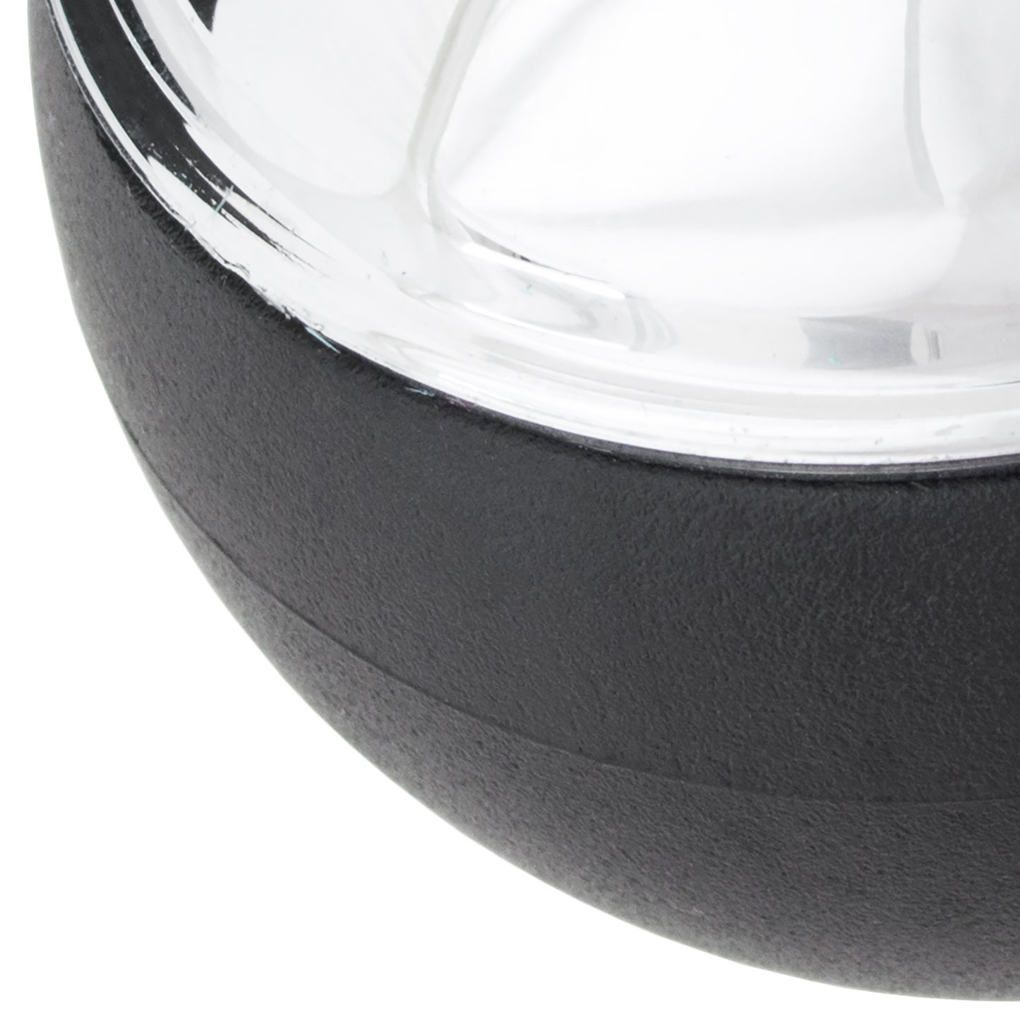 MINI R50 00-06 Gear knob BLACK + CHROME + SILVER CAP 5 SPEEDS