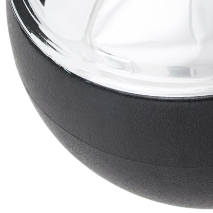 MINI R50 00-06 Gear knob BLACK + CHROME + SILVER CAP 5 SPEEDS