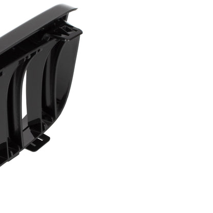 BMW 3 E92 E93 06-10 dummy grilles between headlights (kidneys) left + right set. BLACK GLOSSY DOUBLE BAR