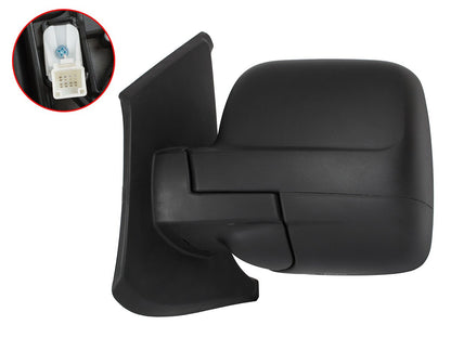Renault Trafic III 2014- electric heated black left door mirror
