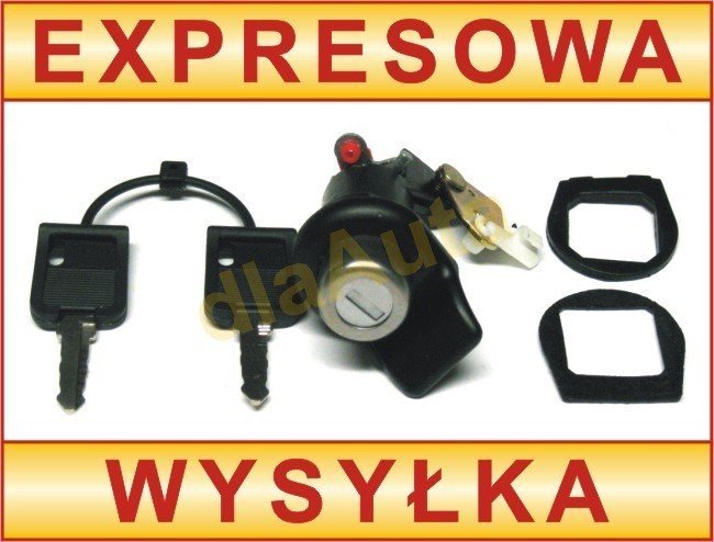 Renault Clio I 90-94 zamek tylnej klapy bagażnika