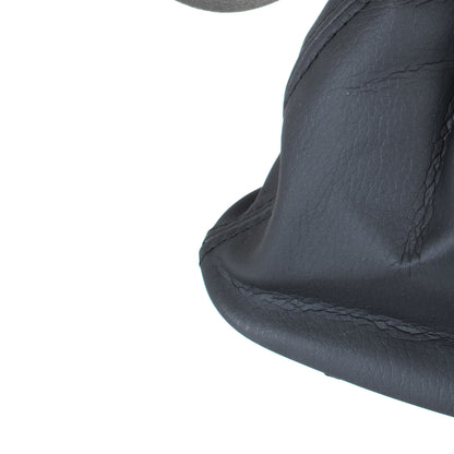 VW Crafter I 06-11 BLACK gear knob + GAITER with frame WHITE SHIFT PATTERN 6 SPEEDS