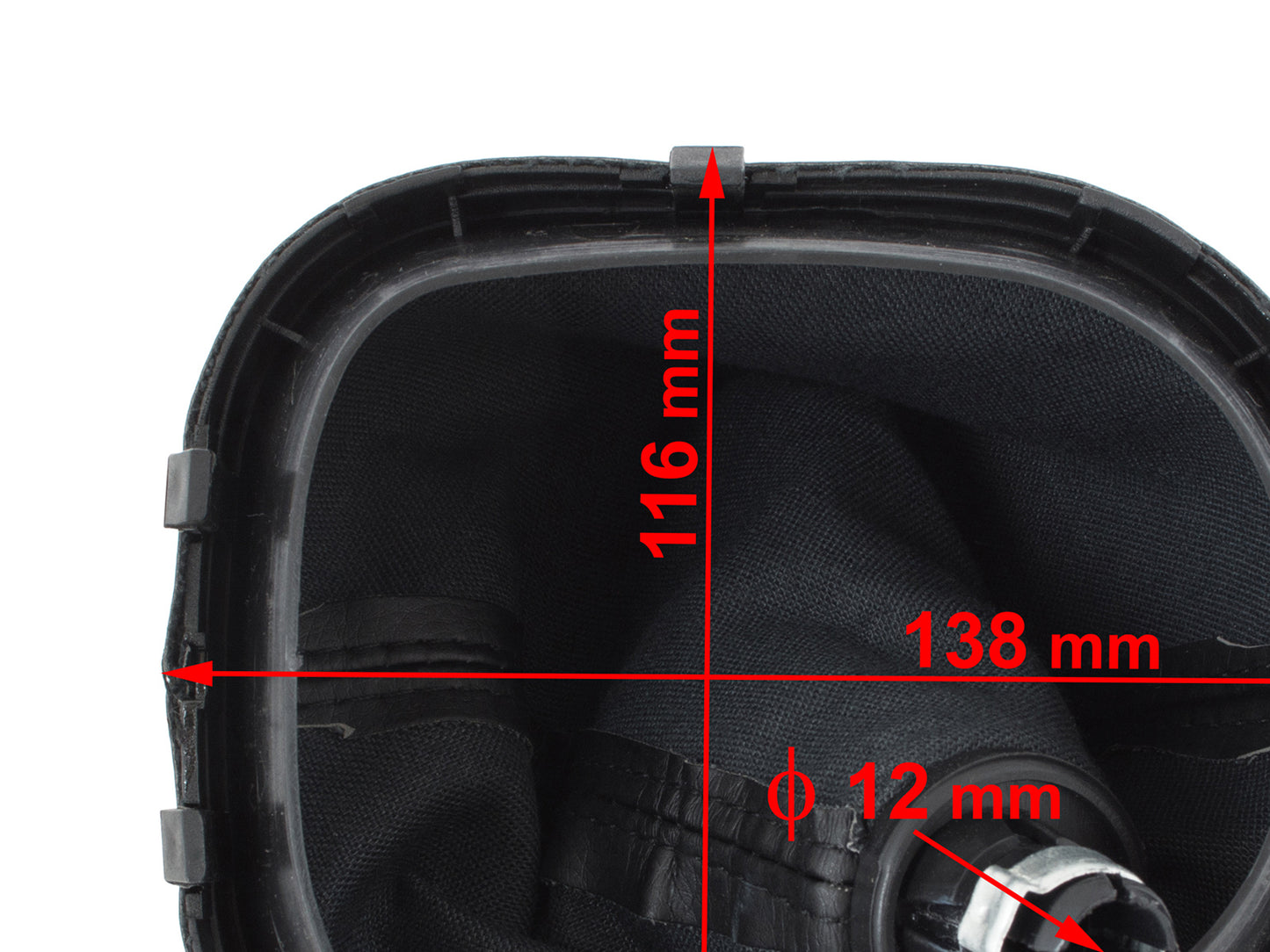 VW Caddy III FL 10-15 gear knob + GAITER 6 SPEED