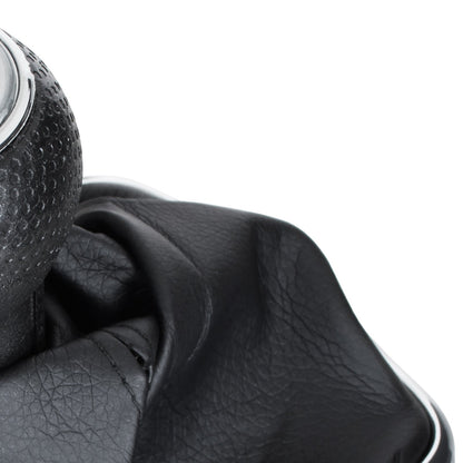 VW Golf IV 98-05 Gear knob SILVER + GAITER 12 MM HOLE