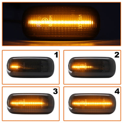 Audi A3 8P 03-08 LED Dynamic Smoked Side Indicators 2 pcs. Set