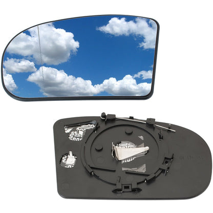 Mercedes W211 E-Class 02-06 HEATED mirror glass left