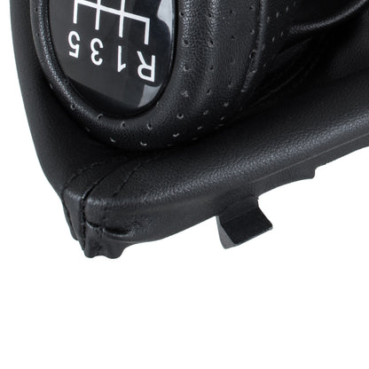 BMW 1 E87 04-07 gear knob BLACK 6 SPEED + GAITER