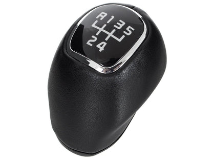 Kia Venga 09-15 gear knob BLACK LEATHER 5 GEARS