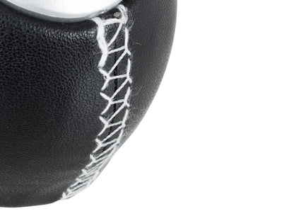 Renault Laguna II Gear Knob 5 SPEED BLACK LEATHER + SILVER