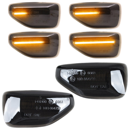 Dacia Duster II 2017- LED SMOKED DYNAMIC Side Indicators 2 pcs. Set