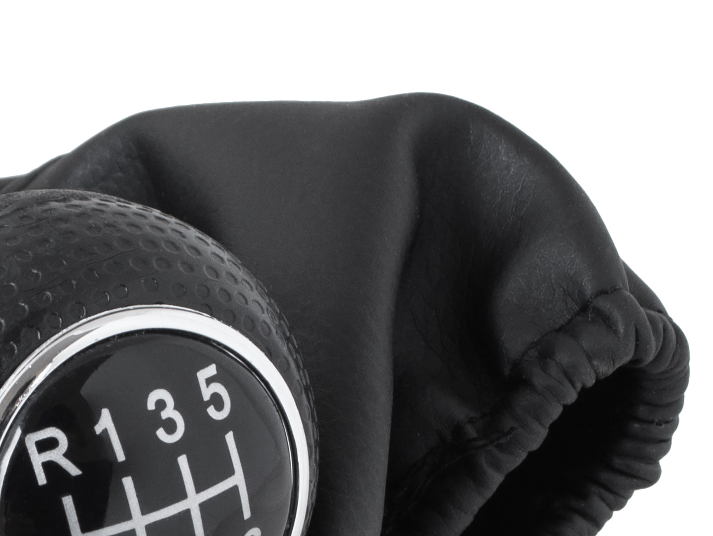Seat Leon I 99-06 gear knob BLACK + GAITER 6 SPEED