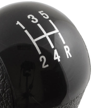 Ford Focus Mk2 04-08 Gear knob BLACK + gaiter with chrome frame 5 SPEED