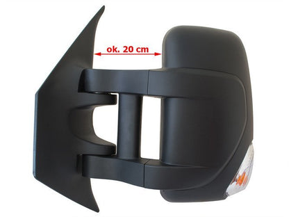 Nissan Interstar 2010 - electric heated door mirror LONG ARM left