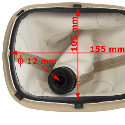 VW Passat B5 96-00 gear knob + BEIGE GAITER