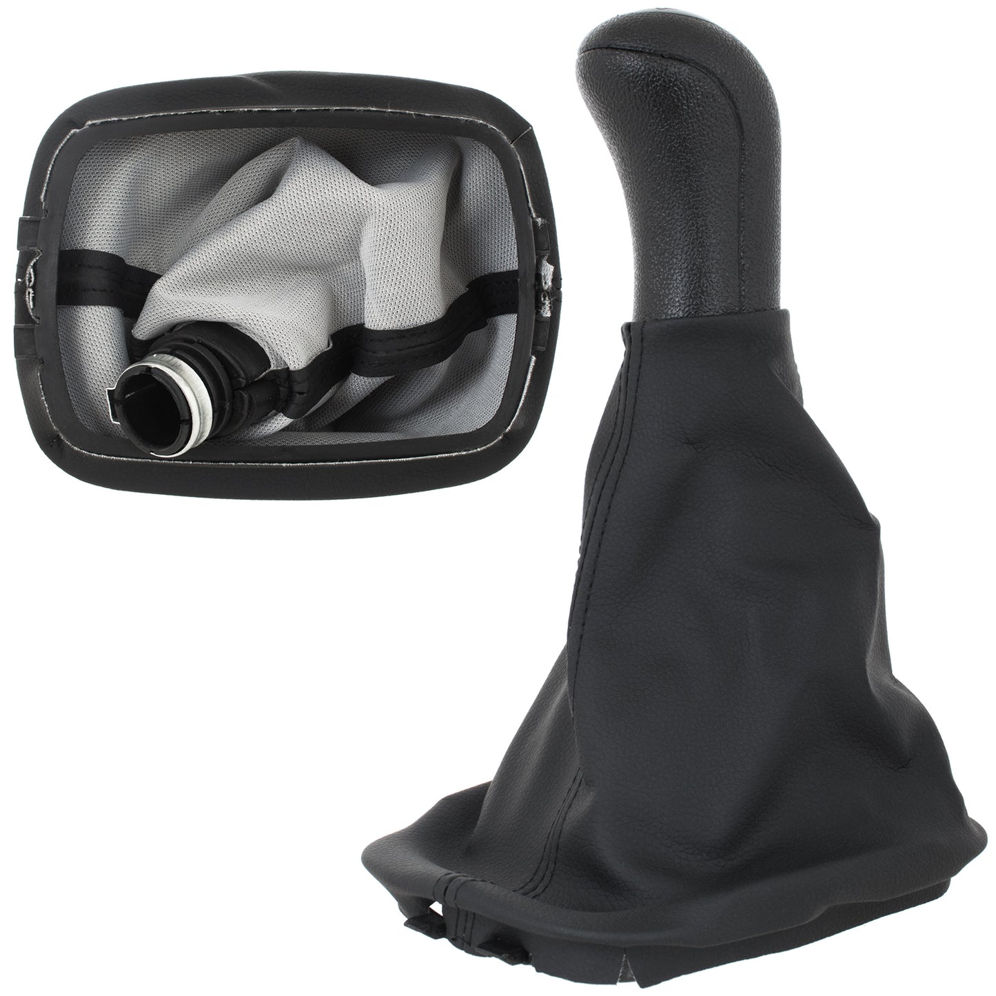 Skoda Octavia I 96-11 gear knob BLACK + GAITER