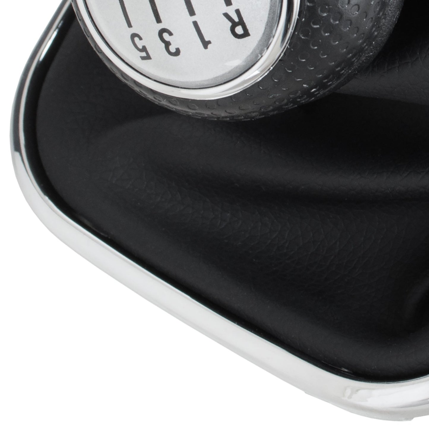 VW Golf IV 98-05 gear knob SILVER + GAITER 22 MM HOLE