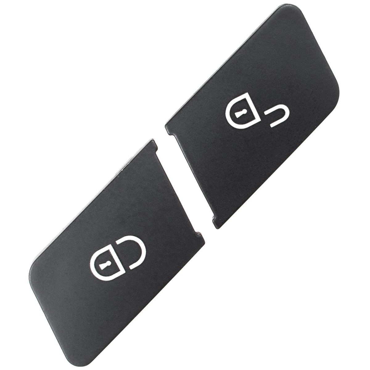 Mercedes CLS C218 11-17 front left door lock switch cover / buttons 2 pcs. SET