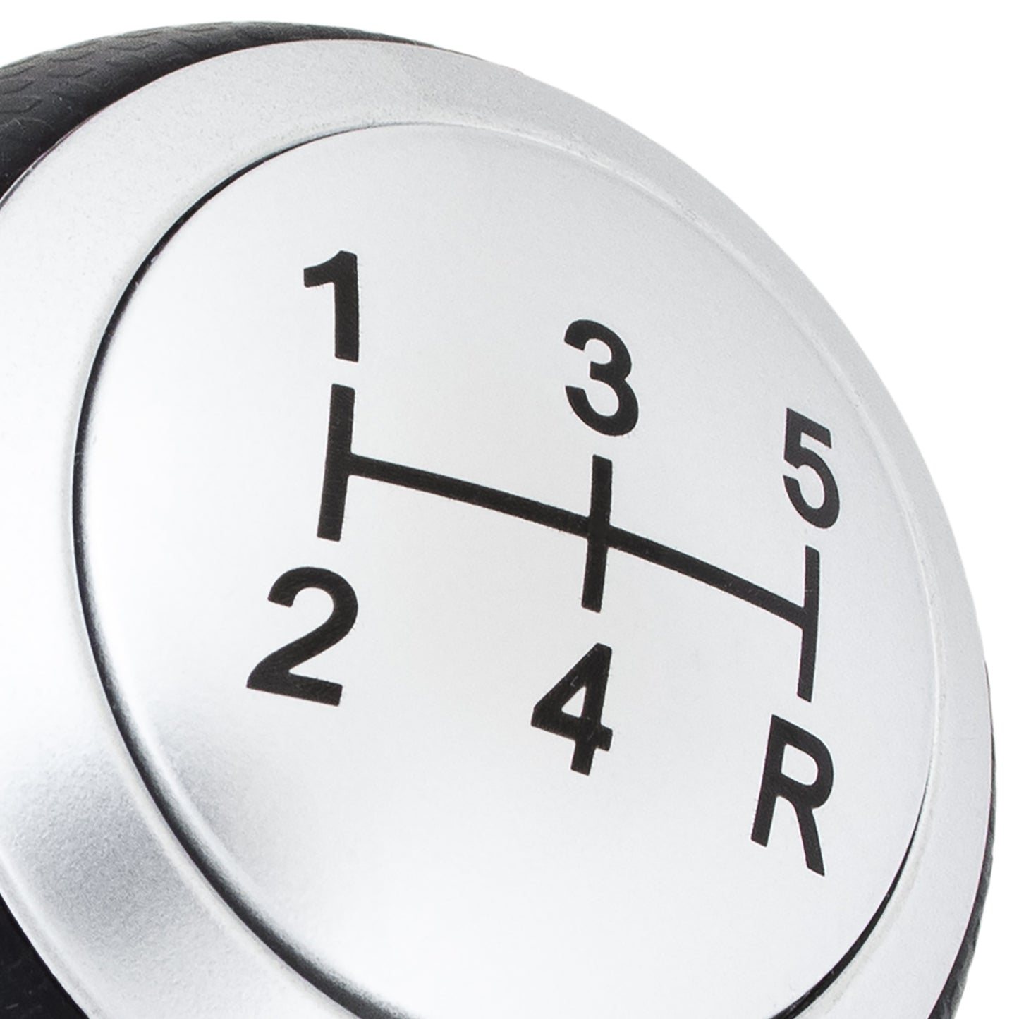 Honda Civic VII 00-05 gear knob BLACK + SILVER 5 SPEED
