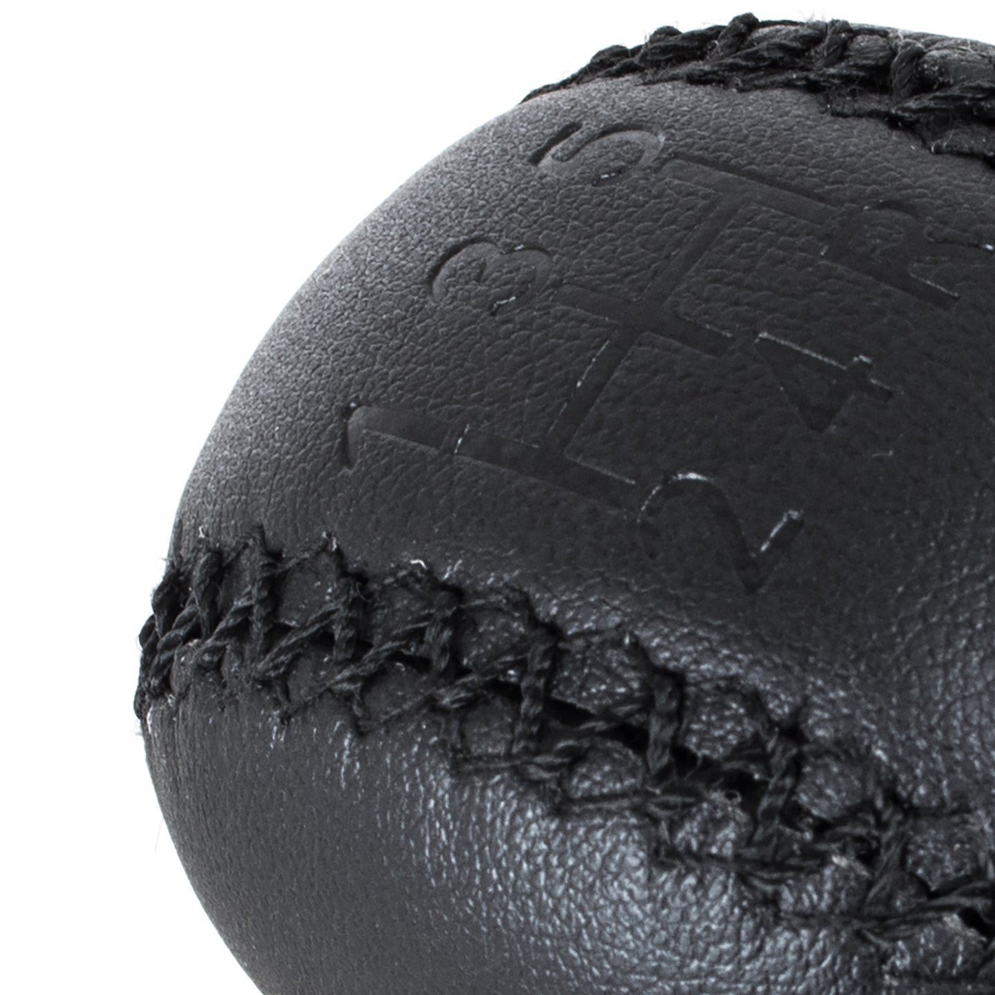 Volvo S60 01-09 Gear knob BLACK ECO-LEATHER 5-SPEED