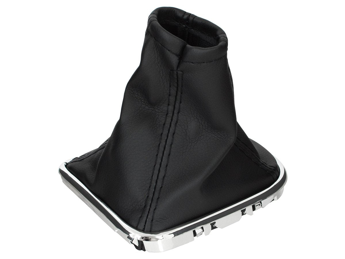 Chevrolet Cruze gear stick protective gaiter BLACK + CHROME frame