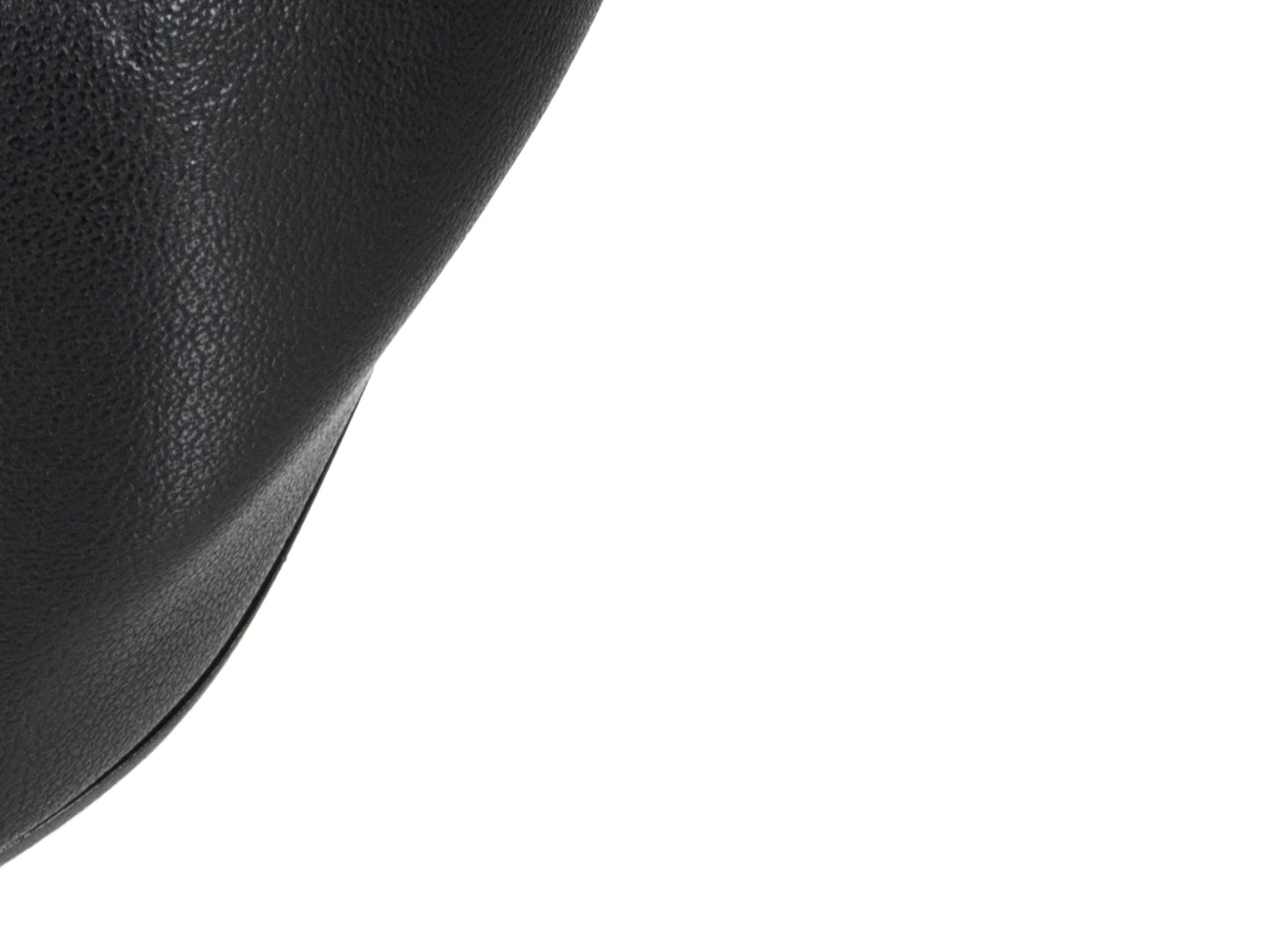 Hyundai i30 07-12 gear knob BLACK LEATHER 6-SPEED