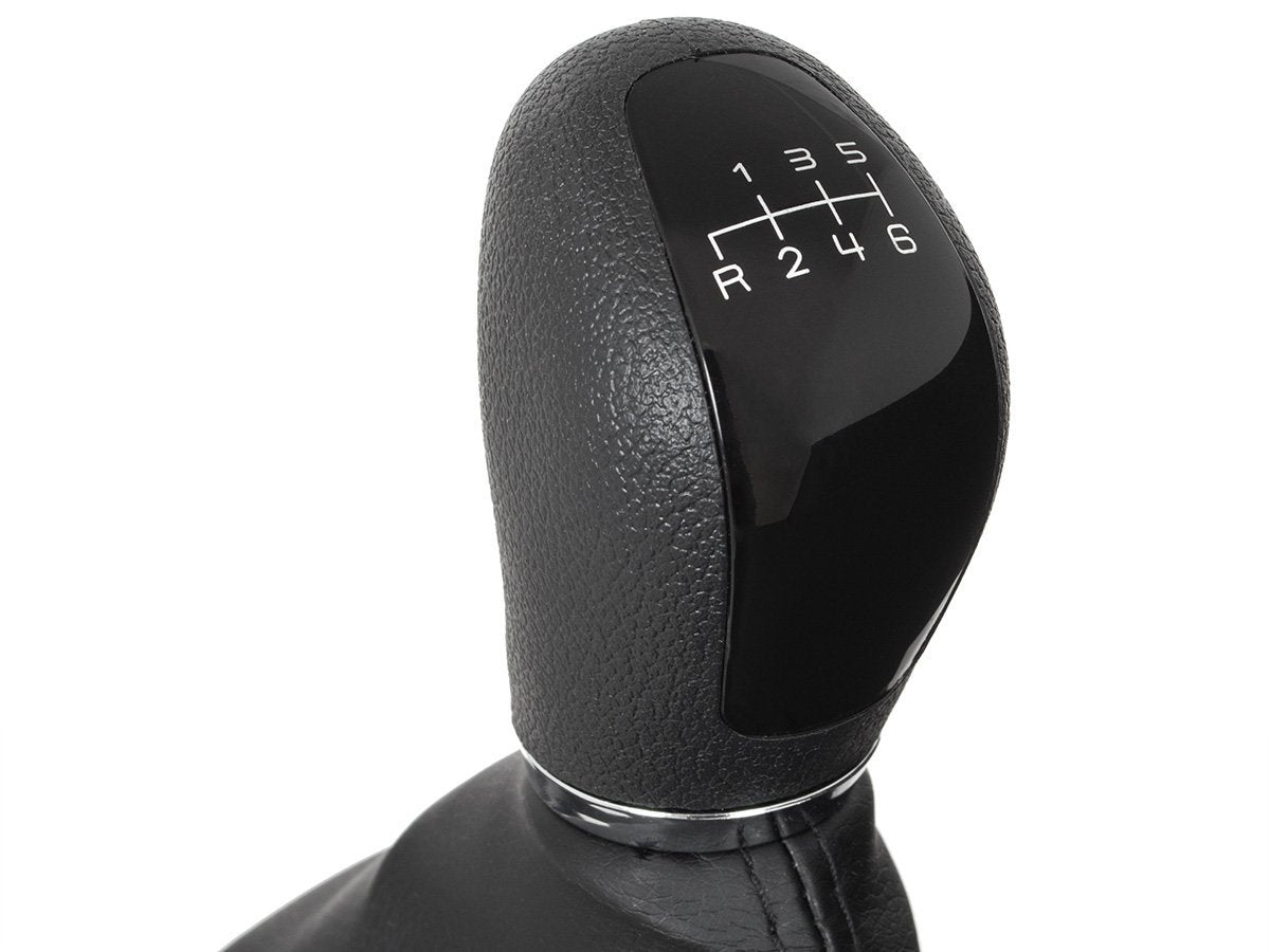 Mercedes W211 E-Class 02-09 gear knob BLACK 6-SPEED + GAITER