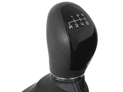 Mercedes W211 E-Class 02-09 gear knob BLACK 6-SPEED + GAITER